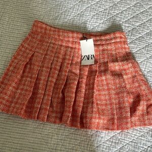 Zara Women's Orange Skirt